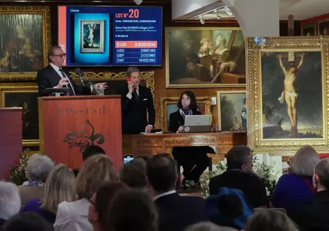 Un tablou de Rubens dispărut acum 400 de ani, vândut la licitație pentru aproape 3.000.000 de euro la Versailles