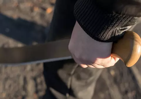 Doi copii de 13 ani au jefuit un magazin în Dortmund și i-au tăiat un deget cu maceta proprietarului