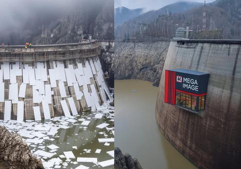 Barajul Vidraru, centrul glumelor și știrilor false pe internetul românesc: de la teorii ale conspirației la „izolare cu polistiren”