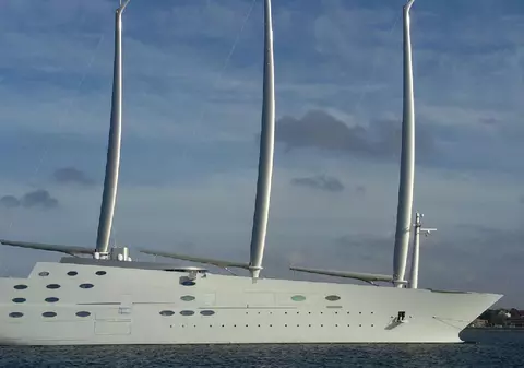 Superiahtul confiscat al unui oligarh rus pentru care Italia plătește 30 de milioane de euro