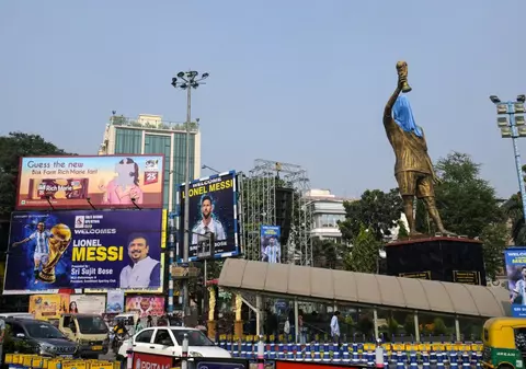 Lionel Messi își va dezveli propria statuie de 21 de metri, în India