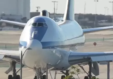 E-4B Nightwatch, cunoscut ca „Avionul Apocalipsei”, a aterizat pentru prima oară pe un aeroport civil: e folosit în caz de război nuclear