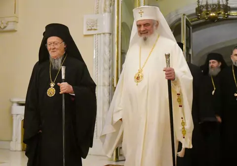 Spionii lui Vladimir Putin l-au numit „diavol întruchipat” pe Bartolomeu I, patriarhul ecumenic al Constantinopolului, care a participat la slujba de sfințire a Catedralei Mântuirii Neamului din București