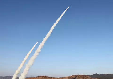 Coreea de Nord testează un nou sistem de lansare al rachetelor. Proiectilele au fost detectate în Marea Japoniei de Coreea de Sud