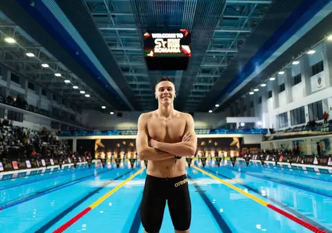 David Popovici și-a împlinit un vis cu evenimentul Sprint With The Stars, organizat în România: „O bucurie greu de pus în cuvinte”