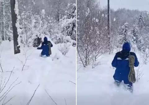 Cum luptă un angajat Electrica cu viscolul și gerul în Munții Apuseni: „Oameni în zăpadă până la brâu. Mâini înghețate”