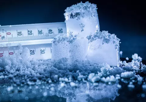 Harta zonelor lovite de fenomene meteo extreme. Avertizare generală ANM de ger cu temperaturi de până la -20 de grade Celsius