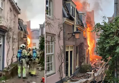 Mai multe clădiri s-au prăbușit în Utrecht, în urma unei explozii puternice