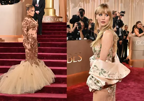 Bătălia rochiilor transparente între Jennifer Lopez și Jennifer Lawrence la Globurile de Aur 2026. Au lăsat prea mult la vedere