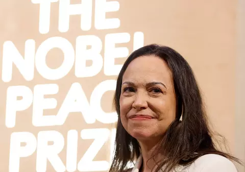 Donald Trump se întâlnește cu Maria Corina Machado și „a auzit” că vrea să îi dea Premiul Nobel pentru Pace