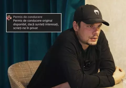 Permise de conducere „originale", vândute în live-ul de pe TikTok în care Serghei Mizil și Dan Capatos analizau interviul lui Mario Iorgulescu
