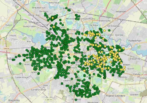 Mii de oameni rămân fără căldură sau apă caldă în București, luni, până la ora 23.00. Care sunt zonele afectate