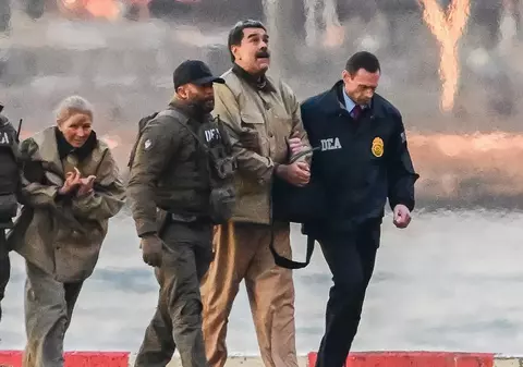 Nicolas Maduro și soția sa, duși cu elicopterul la judecată în New York