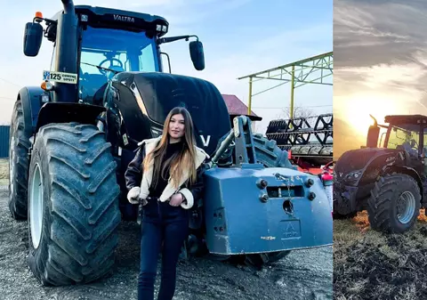 O tânără din Iași lucrează 1.000 de hectare la 20 de ani: „Nu este doar un loc de muncă”