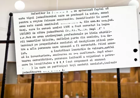 Corupția din justiția comunistă, în rapoartele Securității. Portretul judecătorului care „se pretează la orice”