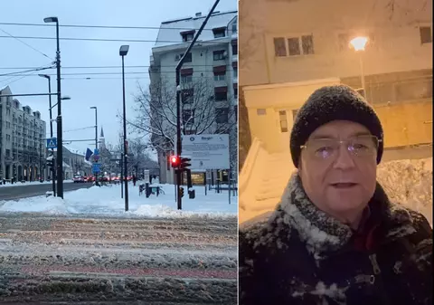 Cluj-Napoca, paralizat de prima ninsoare serioasă. Oameni îl critică pe primarul Emil Boc pentru haosul din trafic: „Taxe de «5 stele», deszăpezire de nota 4”