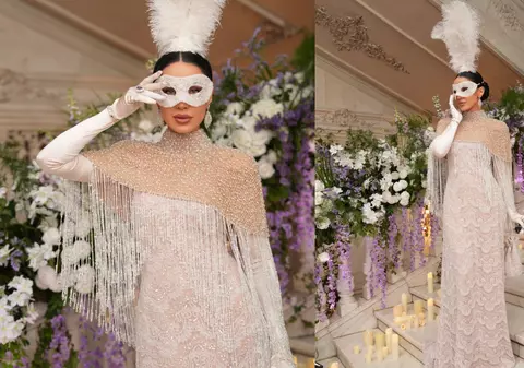 Cum a apărut Adelina Pestrițu la Balul Mascat Bridgerton. Imagini fabuloase cu vedeta