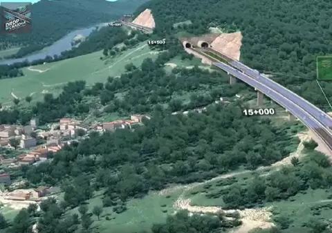 Cum va arăta tronsonul Boița-Lazaret pe A1 Sibiu-Pitești: 7 tuneluri și 49 viaducte pe tronsonul montan