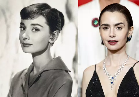 Lily Collins o va interpreta pe Audrey Hepburn în noul film despre realizarea peliculei „Mic dejun la Tiffany”: „Onorată și extaziată”