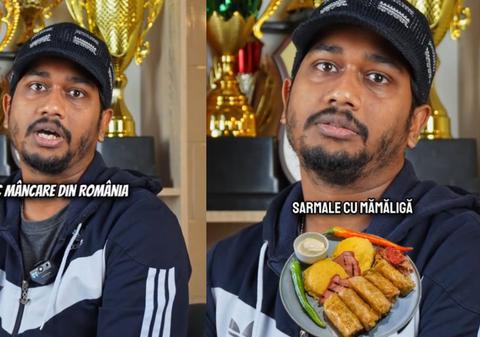 Un bucătar srilankez gătește mâncare tradițională românească în fiecare zi: care sunt preparatele care îi ies cel mai bine