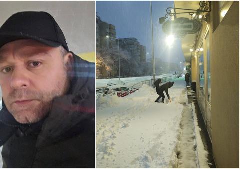 Ciprian Ciucu a ieșit la miezul nopții pe străzile din București. Dimineața, Primăria îi lăuda pe cetățeni că au deszăpezit orașul: „Primarul coordonează situația. Par mobilizați”