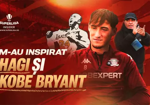 Dina Grameni, inspirat de Hagi și Kobe Bryant: „Nimeni nu e imbatabil”