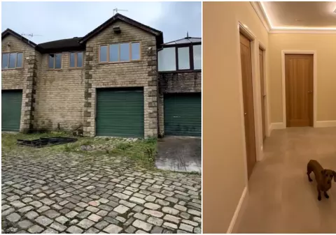 Cum a transformat un cuplu un garaj abandonat de zece ani într-o casă de familie | VIDEO