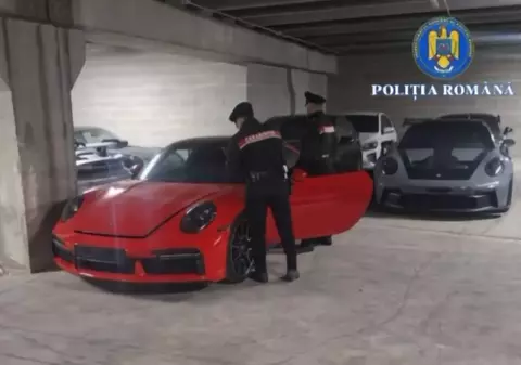 Porsche, Audi și BMW-uri de 1,7 milioane de euro, găsite într-un garaj din Italia. Mașinile erau luate în leasing cu acte false