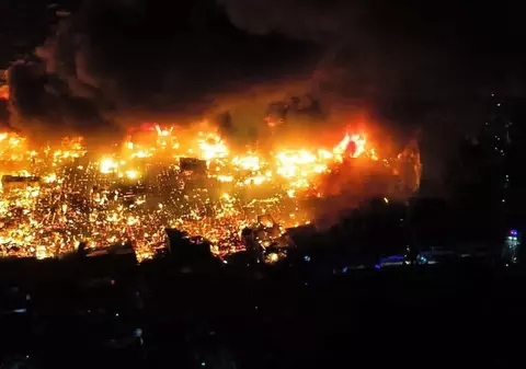 1.000 de case au ars până la temelie și 5.000 de oameni au rămas fără adăpost, în urma unui incendiu masiv în Filipine