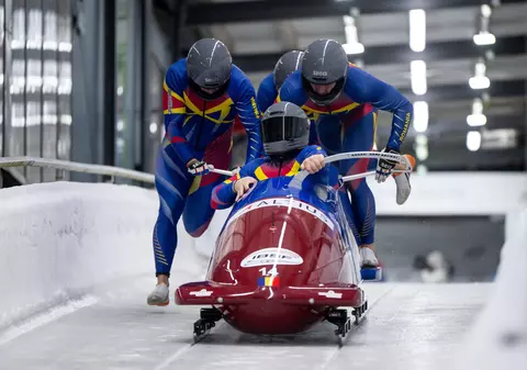 Jocurile Olimpice de Iarnă 2026. Cine este Mihai Tentea. Pilotul bobului românesc și colegii lui s-au pregătit în Germania: „Am văzut că nu sunt zei”