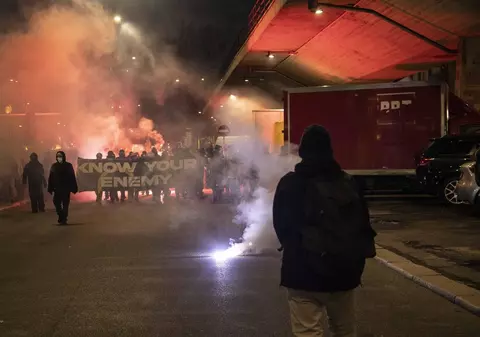 Giorgia Meloni îi numește „dușmani ai Italiei” pe protestatarii anti-Jocuri Olimpice, după violențele de la Milano