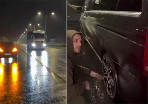 Ce au pățit șoferii care au intrat seara de pe A2 pe A0: „Nu pot să cred. Pentru ce plătim taxe?”. Oana Radu a povestit totul pe Instagram