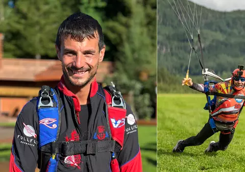 Un atlet dublu campion mondial a murit, după ce parașuta nu i s-a deschis