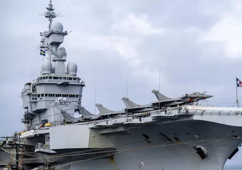 Suedia are dovezi că a neutralizat o dronă rusească în apropierea portavionului francez Charles de Gaulle