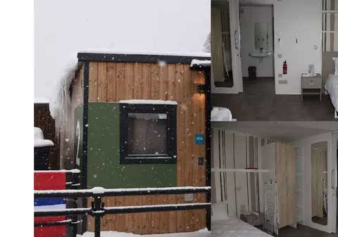 Condițiile în care sunt cazați sportivii români în parcul de rulote din satul olimpic de la Cortina d’Ampezzo: „Camere spartane”