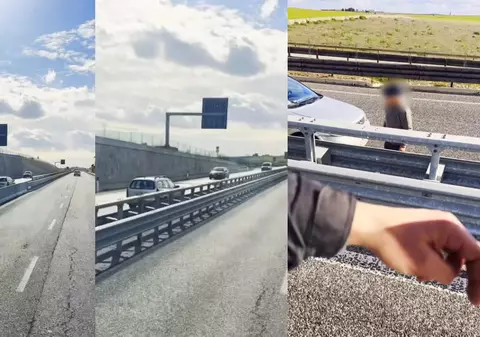 Un șofer de TIR erou i-a salvat viața unui bătrân care a luat-o pe contrasens pe autostradă, în Italia: „Și se spune că noi suntem criminali”