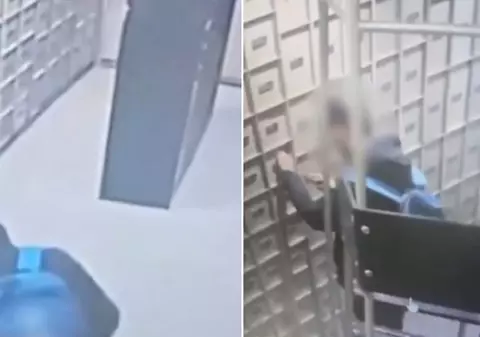 Tânăr blocat o noapte întreagă în seiful unei bănci Unicredit din Milano: a fost eliberat după nouă ore și arestat