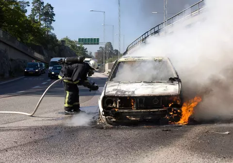 Un pompier francez a făcut stop cardiac când a ajuns la locul unui accident și a văzut cine era victima