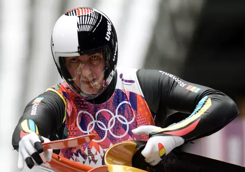 Valentin Crețu, de cinci ori la Jocurile Olimpice de iarnă, are atelier acasă în care își ajustează singur sania: „Am început fiindcă voiam să slăbesc”