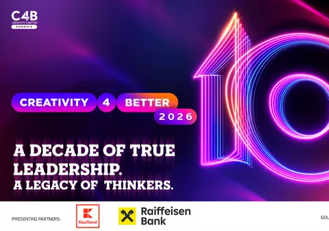 Creativity4Better sărbătorește 10 ani de inspirație creativă