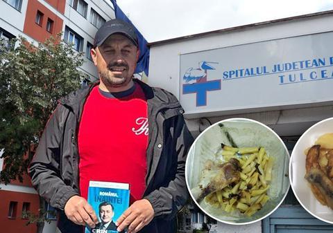 O firmă mufată politic livrează mâncarea bolnavilor din Spitalul Județean Tulcea. ANPC spune că funcționează fără autorizație 