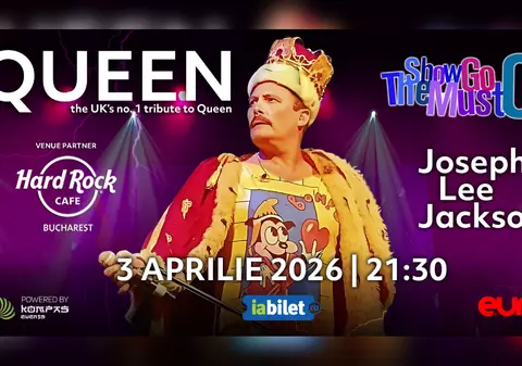 „The Show Must Go On” revine la București: tribut spectaculos Queen, pe scena Hard Rock Cafe