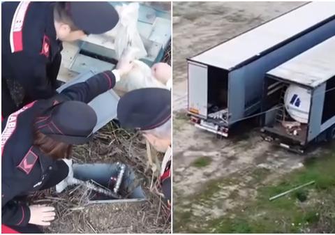 Doi moldoveni s-au înțepat la conducta de kerosen a Aeroportului Fiumicino și furau combustibil direct în remorca unui TIR, însă au fost prinși în flagrant