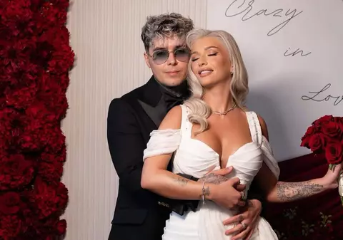 Lino Golden și Diana s-au căsătorit civil. Primele imagini de la eveniment. Cum s-a îmbrăcat proaspăta soție în cea mai importantă zi