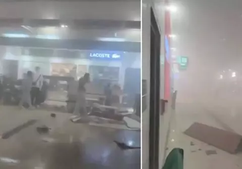 Panică pe aeroportul din Dubai după ce a fost „lovit de o dronă sinucigașă iraniană”, iar pasagerii au fugit care încotro