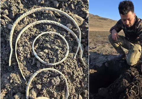 O comoară dacică, veche de 2.000 de ani, descoperită la Ion Creangă, în Neamț. Câți bani vor primi cei care au găsit tezaurul