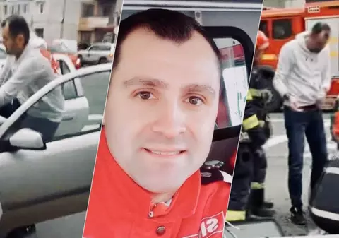 Un paramedic din Brăila aflat în timpul liber a salvat doi oameni de la moarte după un accident teribil