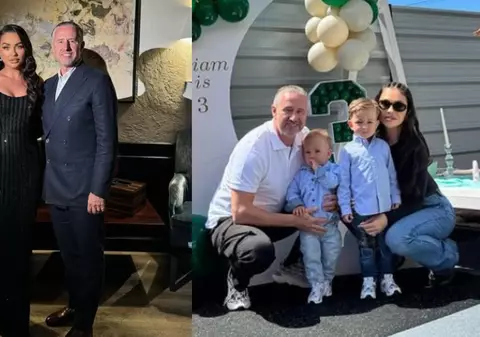 Imagini din casa în care Laurențiu Reghecampf și Corina Caciuc locuiesc alături de cei doi copii, Liam și Landon
