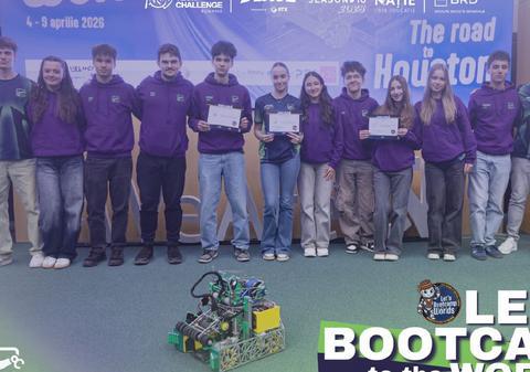 Echipa de robotică CSH Timișoara s-a calificat la Campionatul Mondial de Robotică din Huston