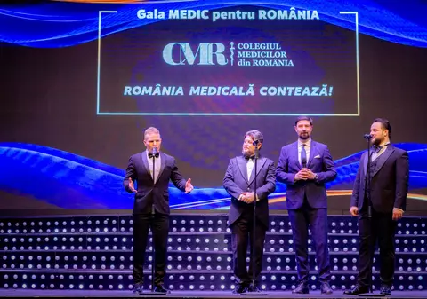Tenorul ŞTEFAN von KORCH la Gala Colegiului Medicilor din România